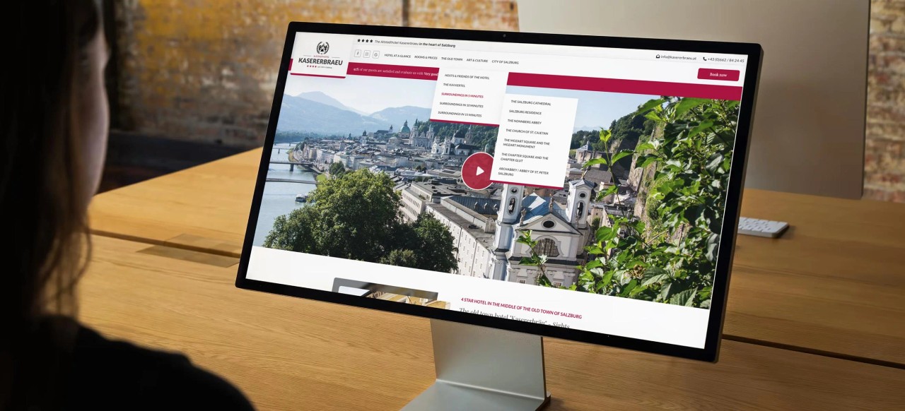 Case Study Brand Strategy & Headless Development | Altstadthotel Kasererbräu Solution 3