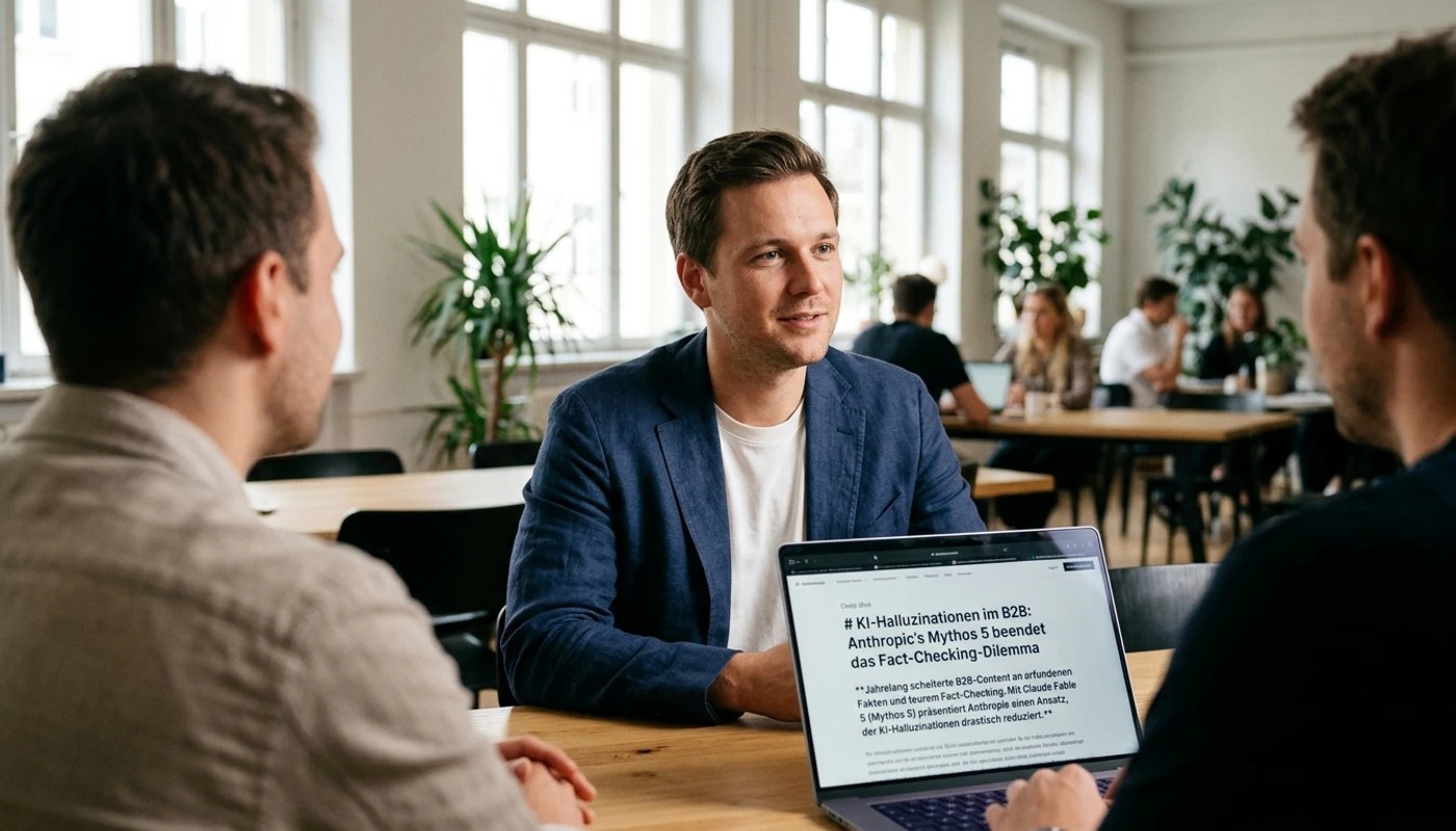 KI-Halluzinationen im B2B: Anthropic's Mythos 5 beendet das Fact-Checking-Dilemma - Symbolbild