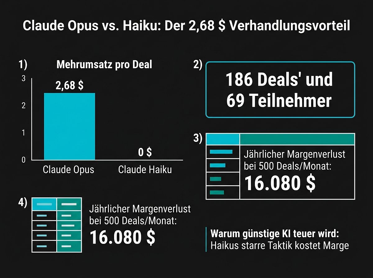 KI-Verhandlungs-Experiment: Opus vs. Haiku