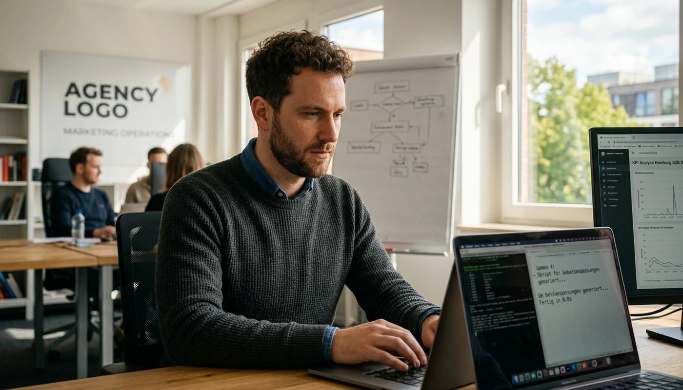 Gemma 4: Warum lokale KI ab 2026 teure Cloud-APIs in B2B-Agenturen ersetzt - Symbolbild