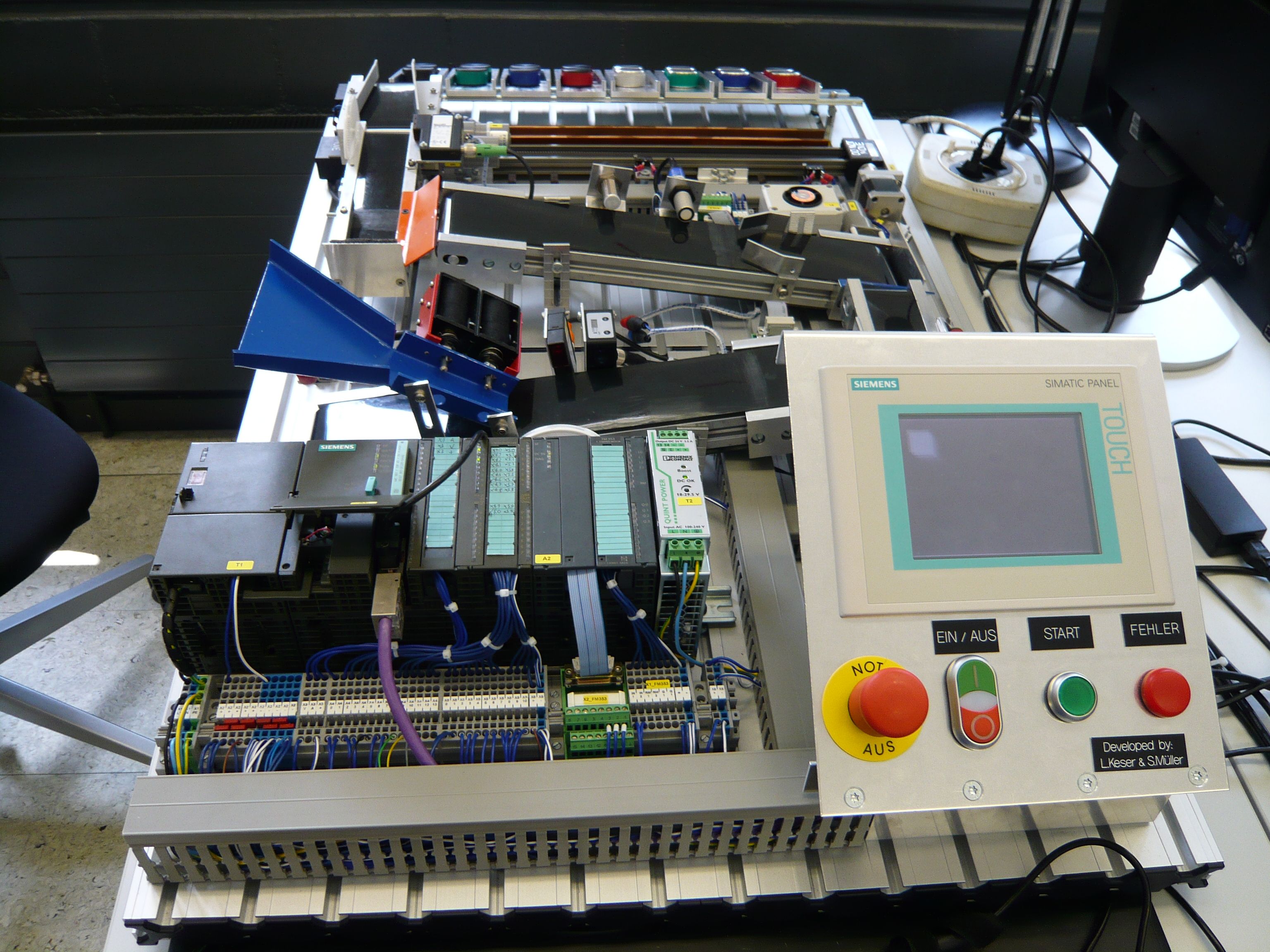 Overview with interface