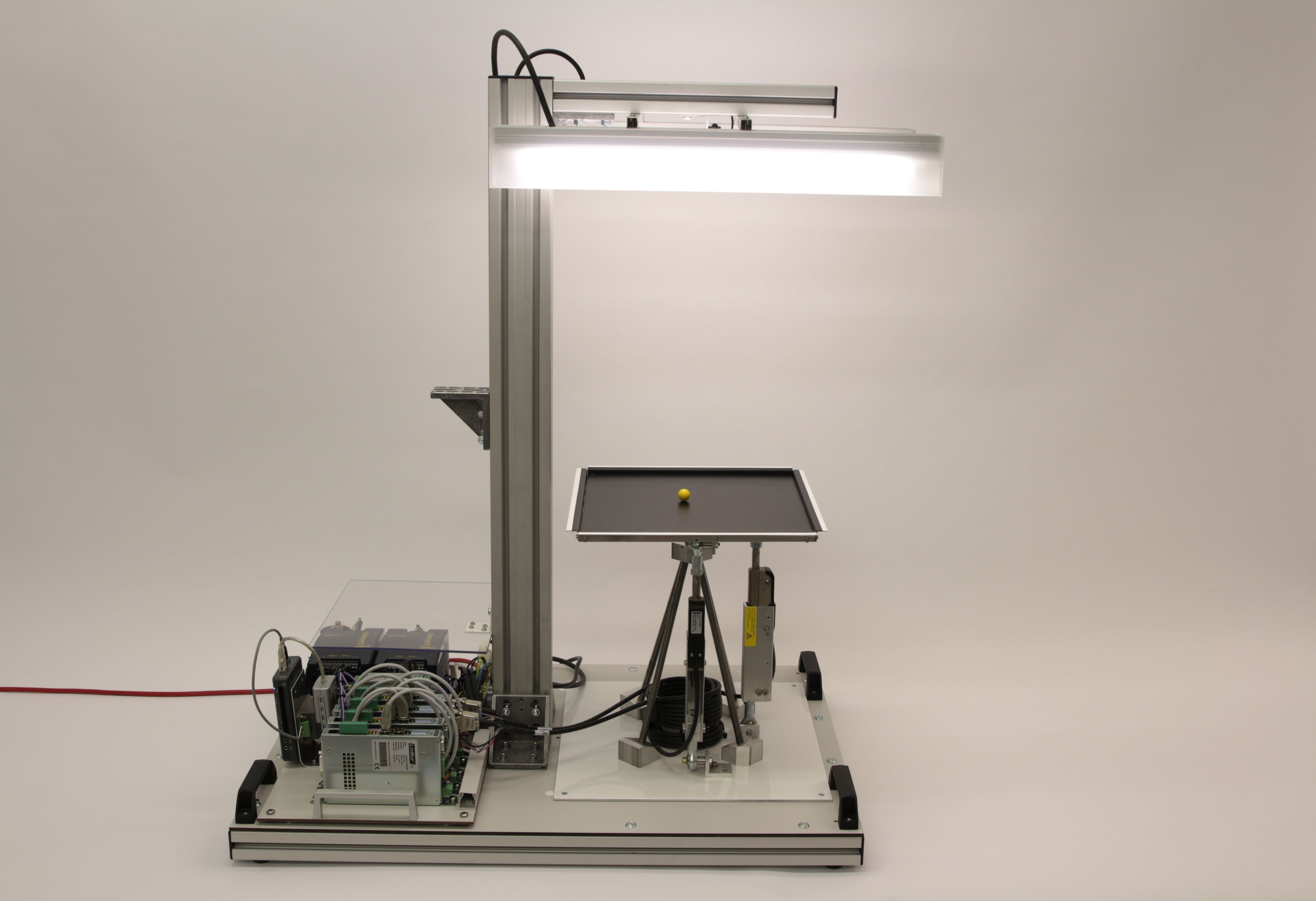 Complete structure without its walls.