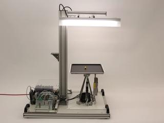 Complete structure without its walls.