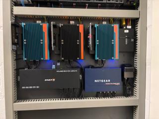 Lower part: Proxmox cluster