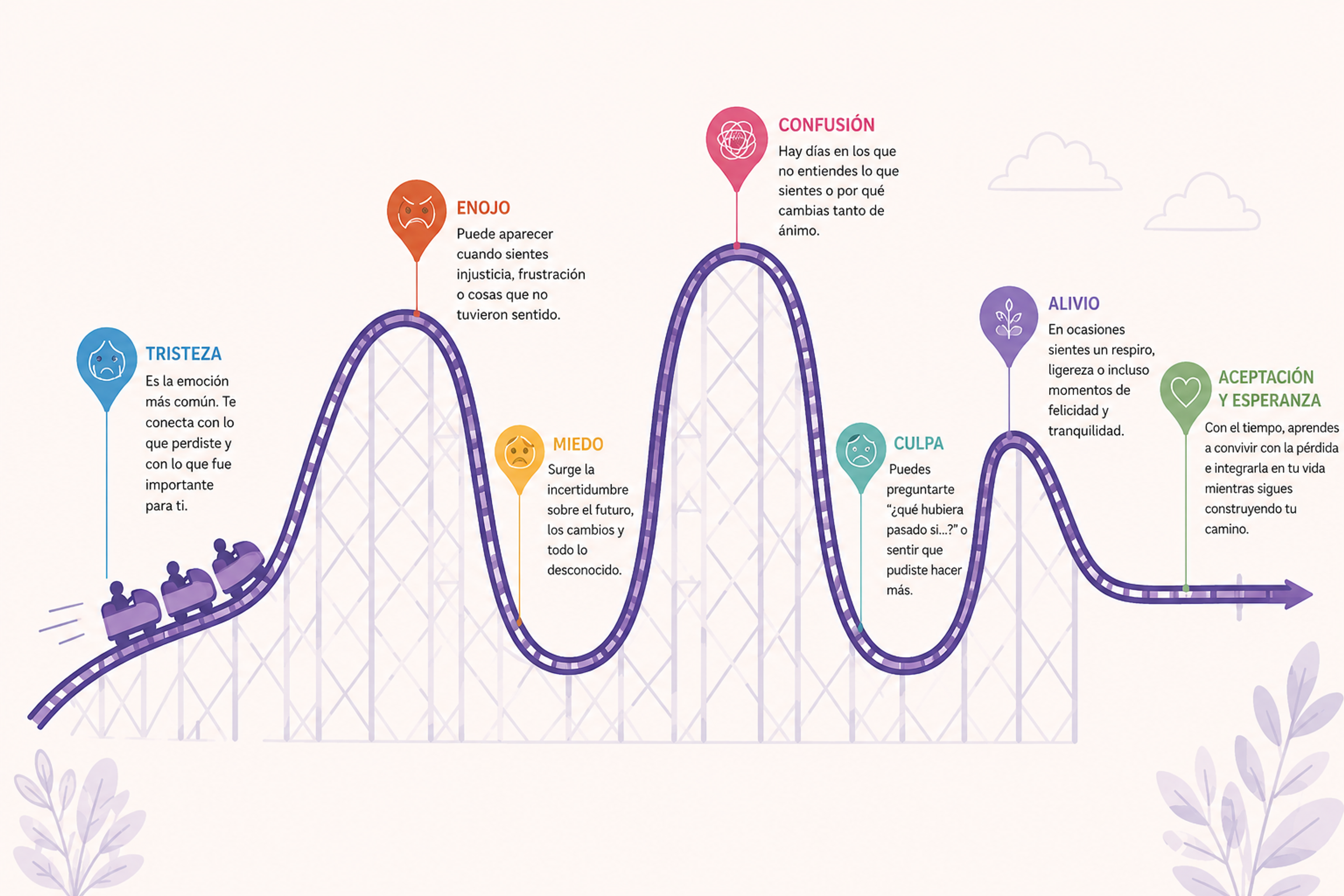 montaña rusa de emociones