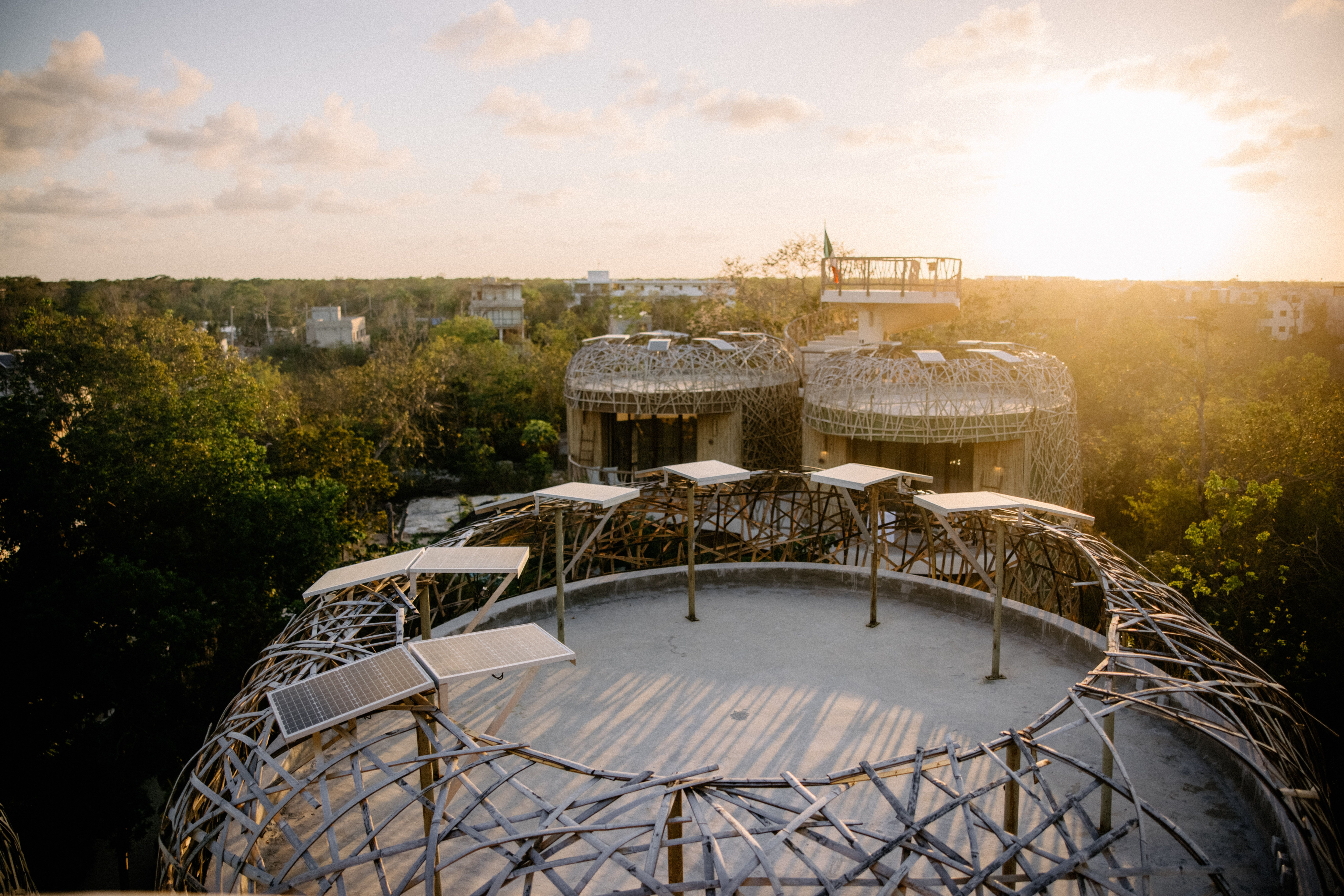 Placeholder for image showing newly paved road in La Veleta, Tulum