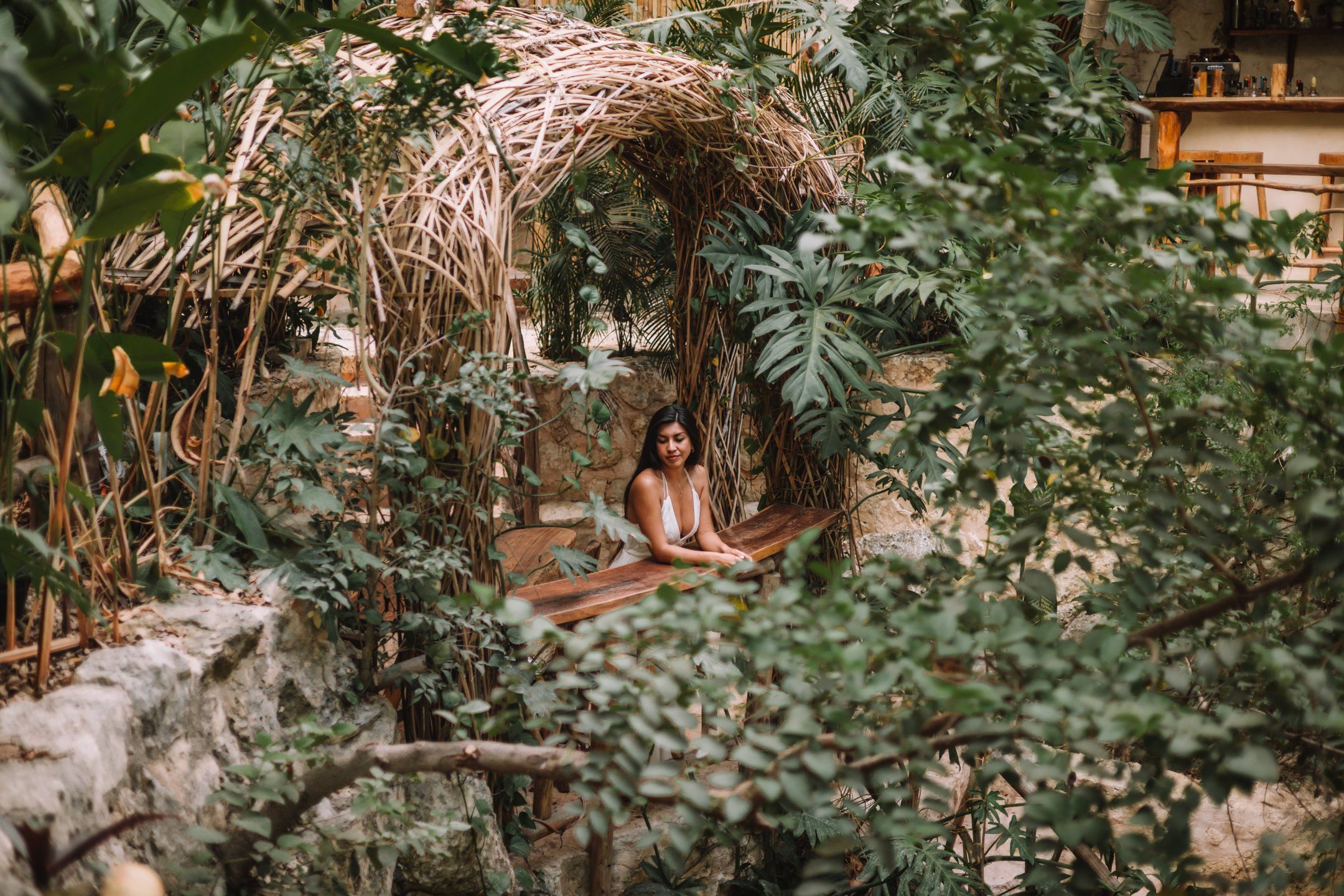 Three women in MotMot Restaurante
