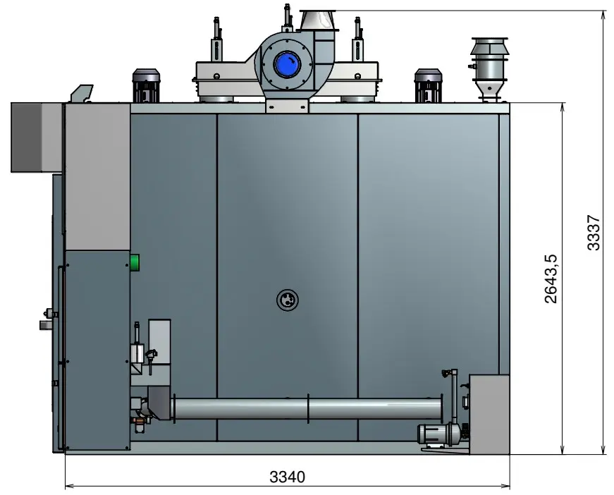 Smoking & Cooking Chamber -