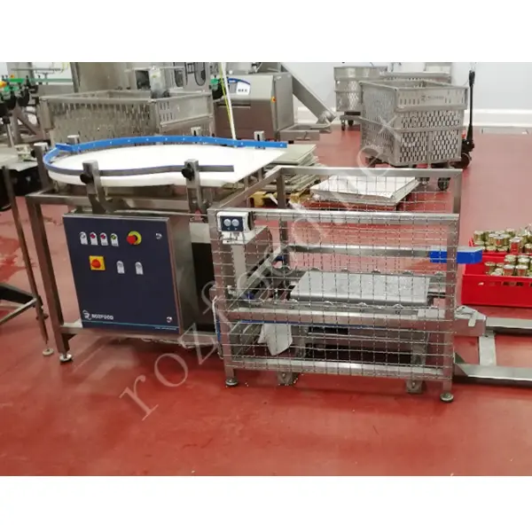 Can Loader for Autoclave Baskets | Industrial Food Equipment in Canada & USA