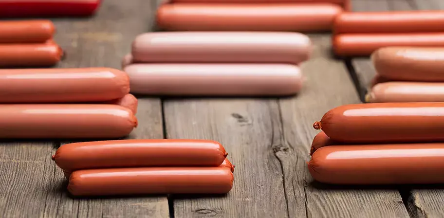 Easy Peel Polyamide Casings for Hot Dogs
