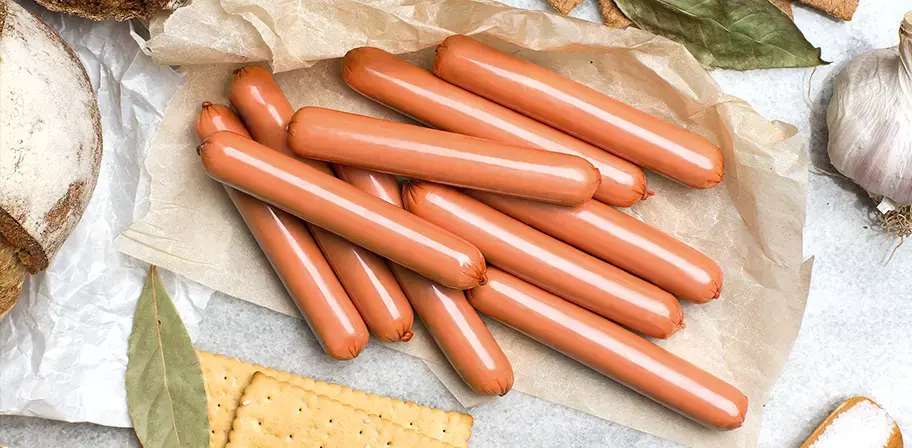 Easy Peel Polyamide Casings for Hot Dogs