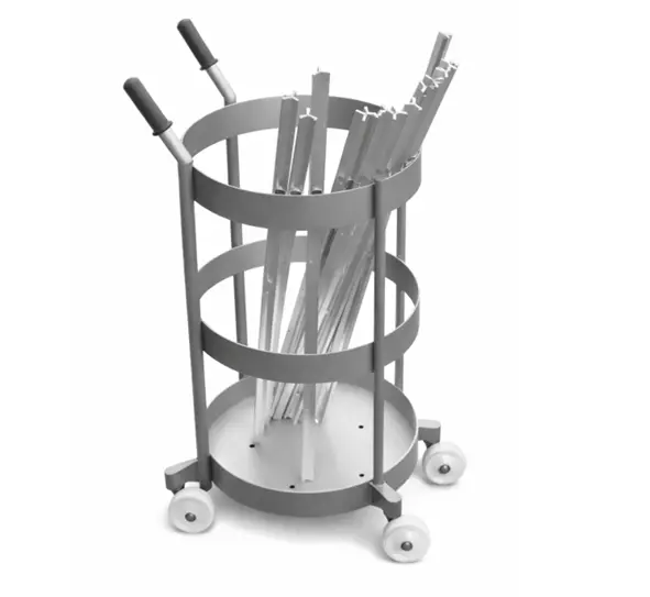 Carro para Palos de Ahumado – 4 Ruedas