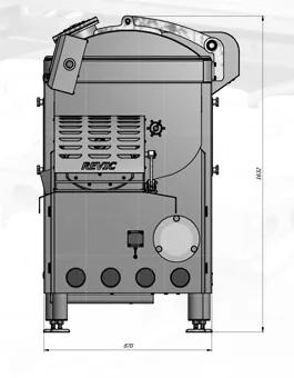 Vacuum mixer RX-400V