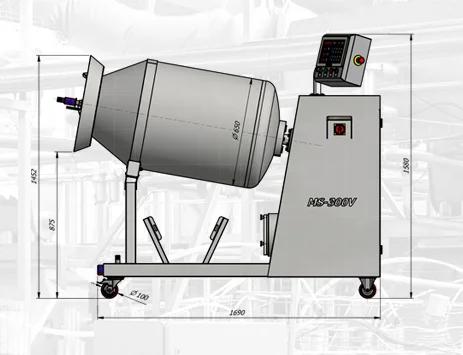 Vacuum tumbler MS-300V