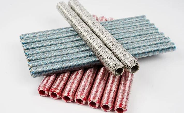 Striped Cellulose Casing