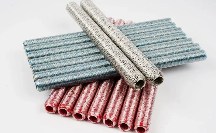 Striped Cellulose Casing