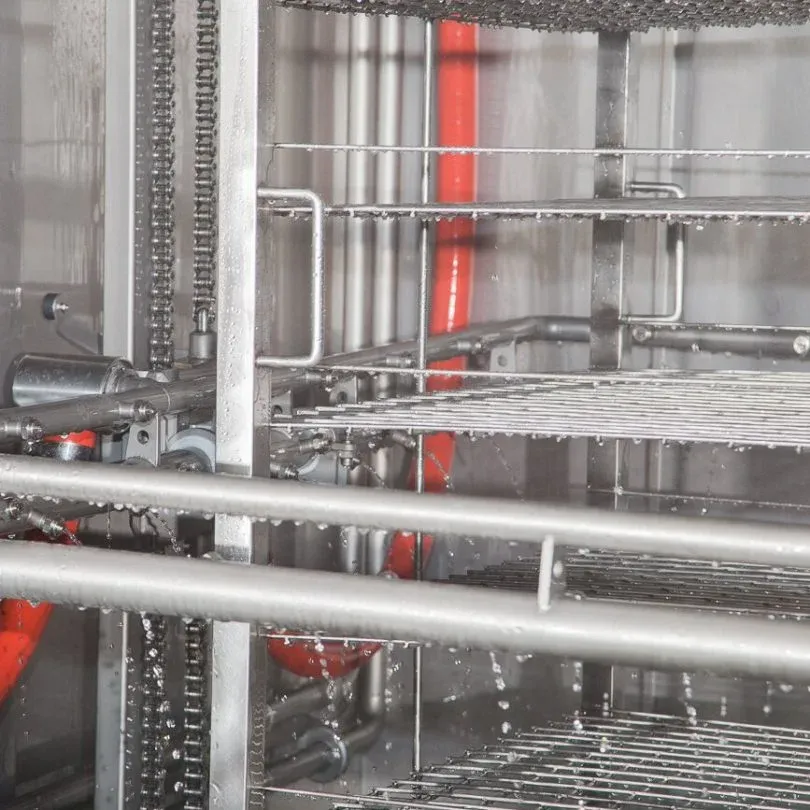 KOMPO MMKR-1 Smokehouse Rack Washer | Industrial Rack Cleaning Machine ...