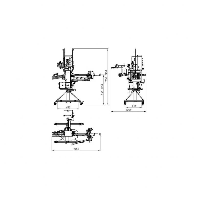 Fully Auto Double Clipper KOMPO KN-32