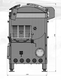 Vacuum mixer RX-600V