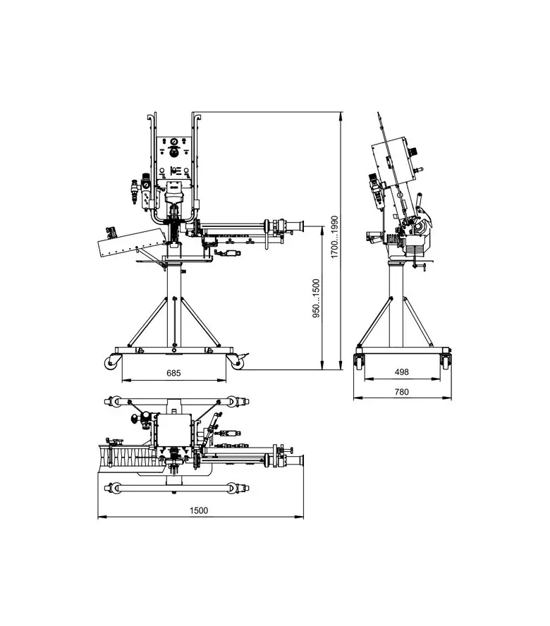 Semi-auto Pneumatic Double Clipping Machine KN-22S