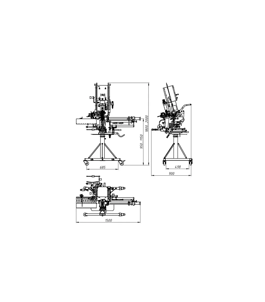 Semi-automatic Double Clipping Machine KN-26P, KN-26pe