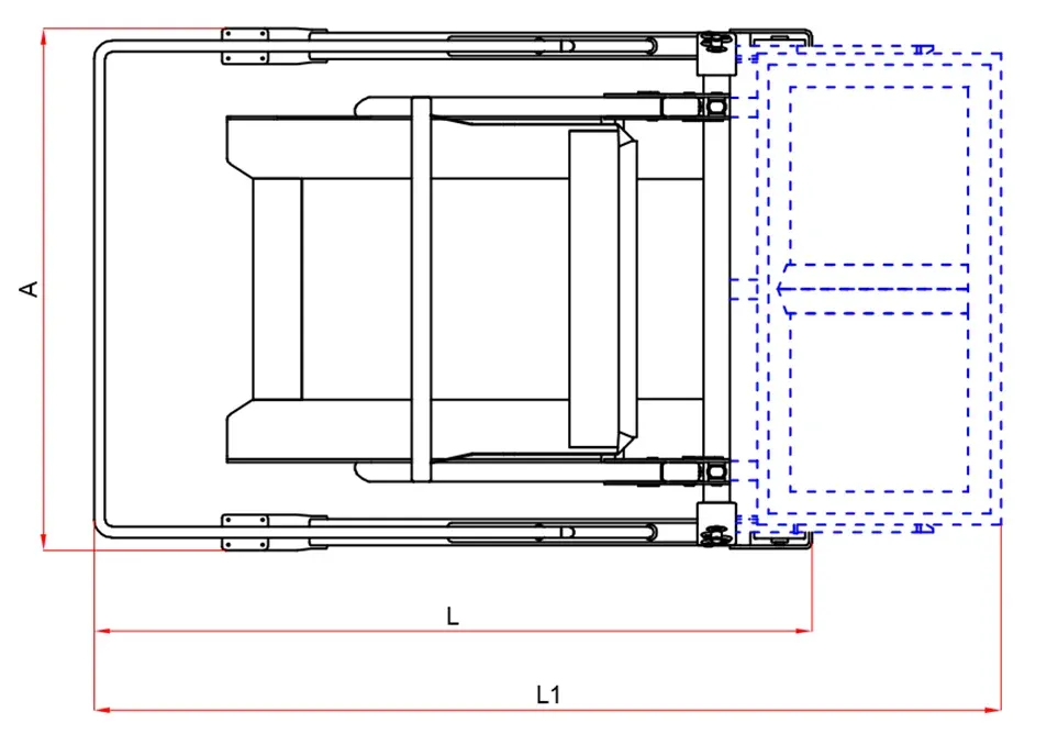 SWING dumper PZ-3/250 (380 kg/ 838 lbs)