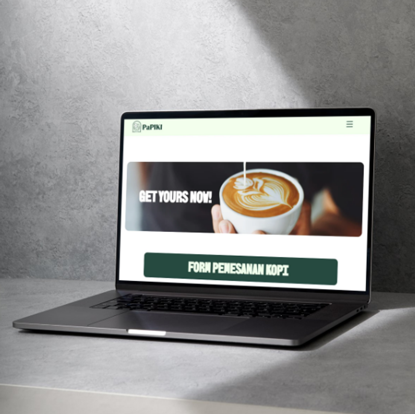 Full-Stack Coffee Ordering & Inventory Management System