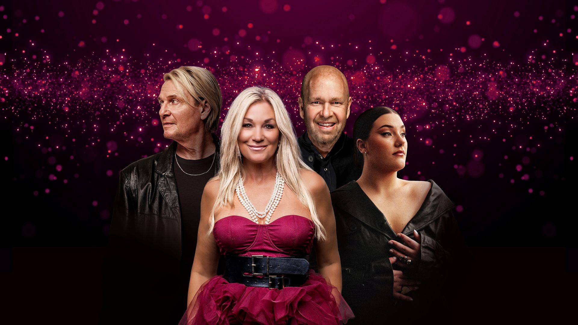 Manér för Christmas night julkonsert med Tommy Nilsson, Jessica Andersson, Lasse Kroner och Annika Wickihalder