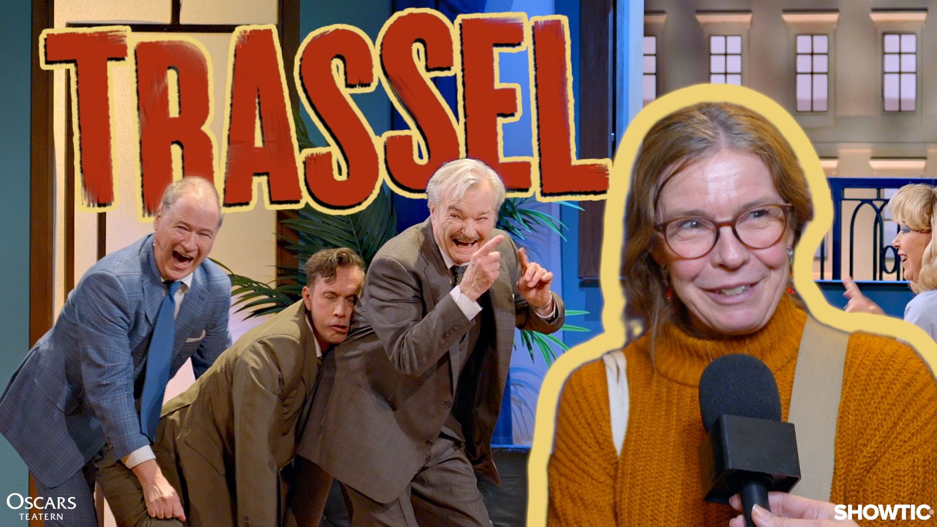 Thumbnail till video. Trassels publikreaktioner ShowticTV
