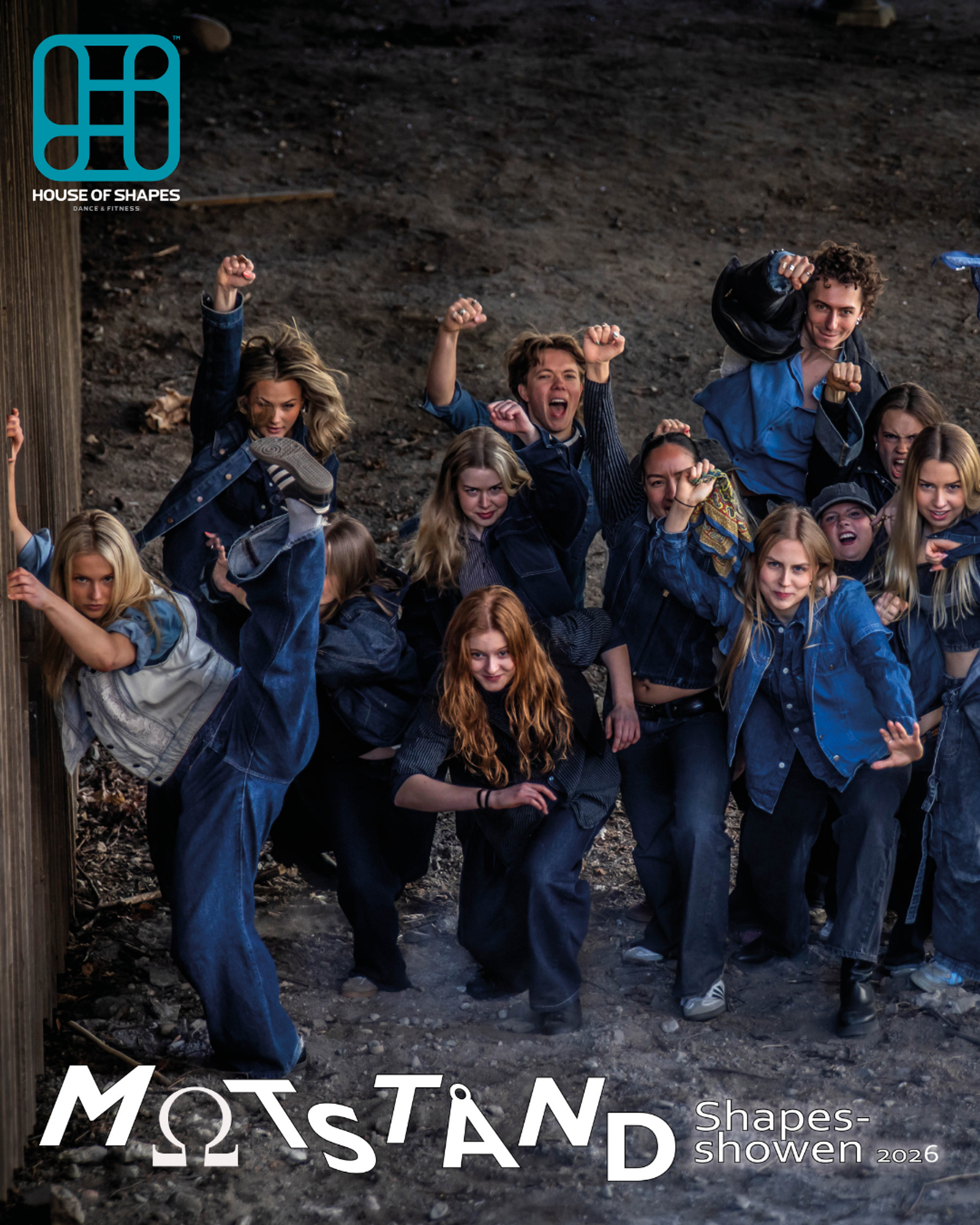 Manér för Shapes-showen med House of shapes