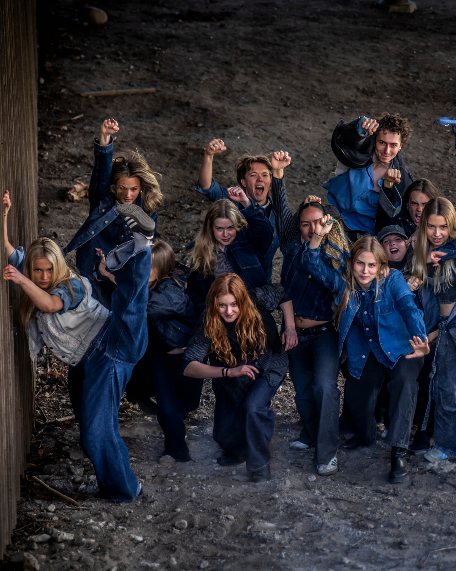 Manér för Shapes-showen med House of shapes