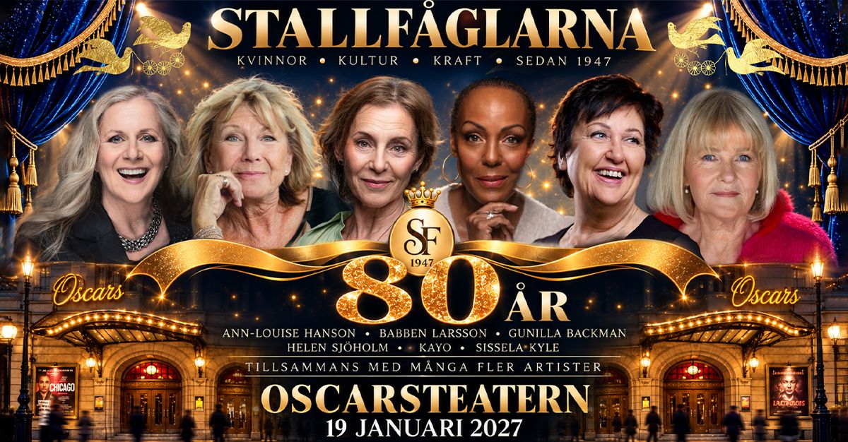 Stallfåglarna 80 år - Jubileumsgala