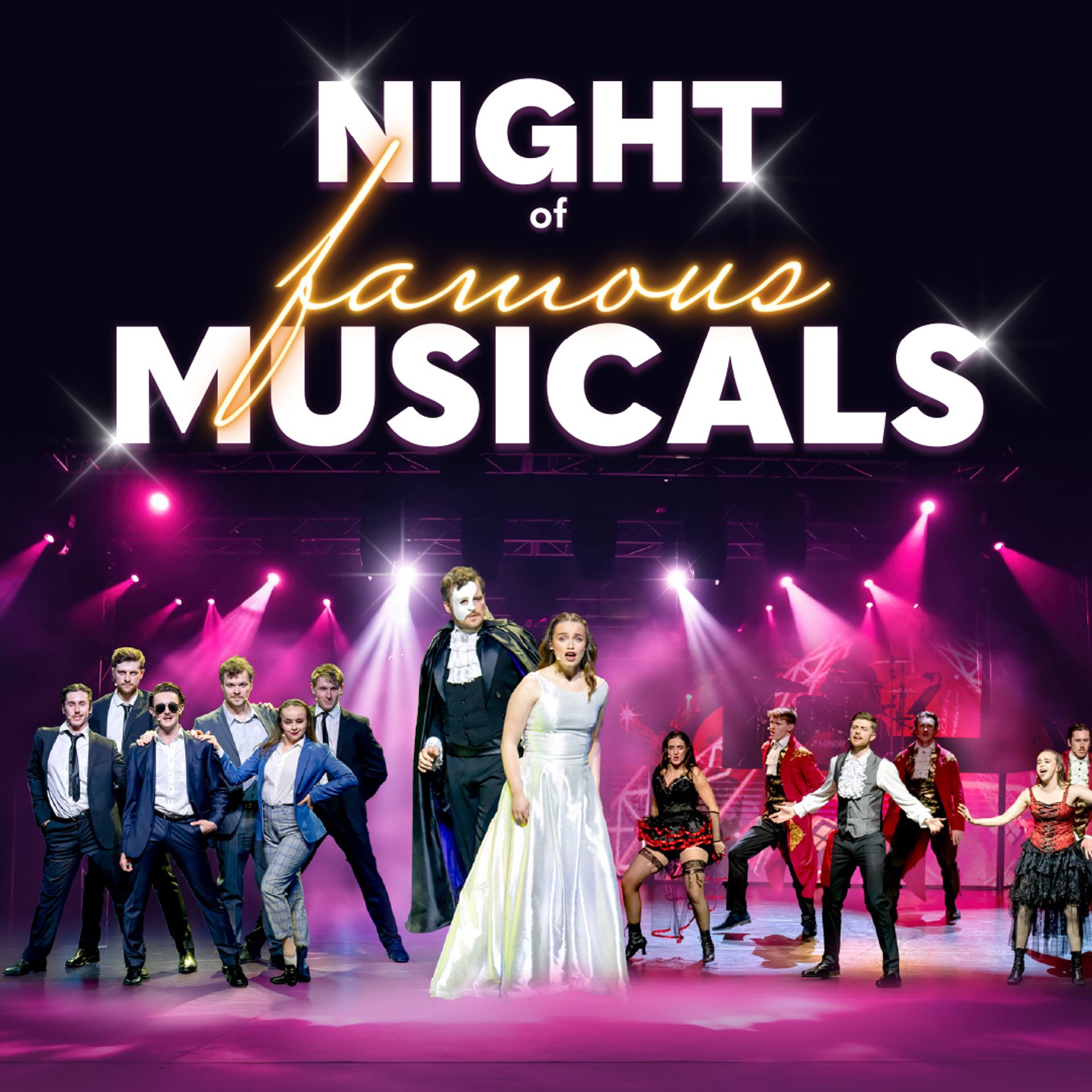 Manér för showen Night of Famous Musicals