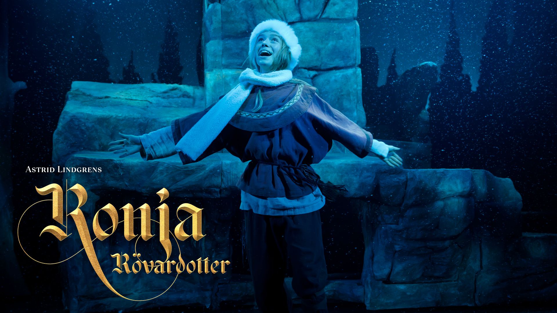 Bild på Ronja Rövardotter från föreställningen Ronja Rövardotter - Lorenbergsteatern, Göteborg