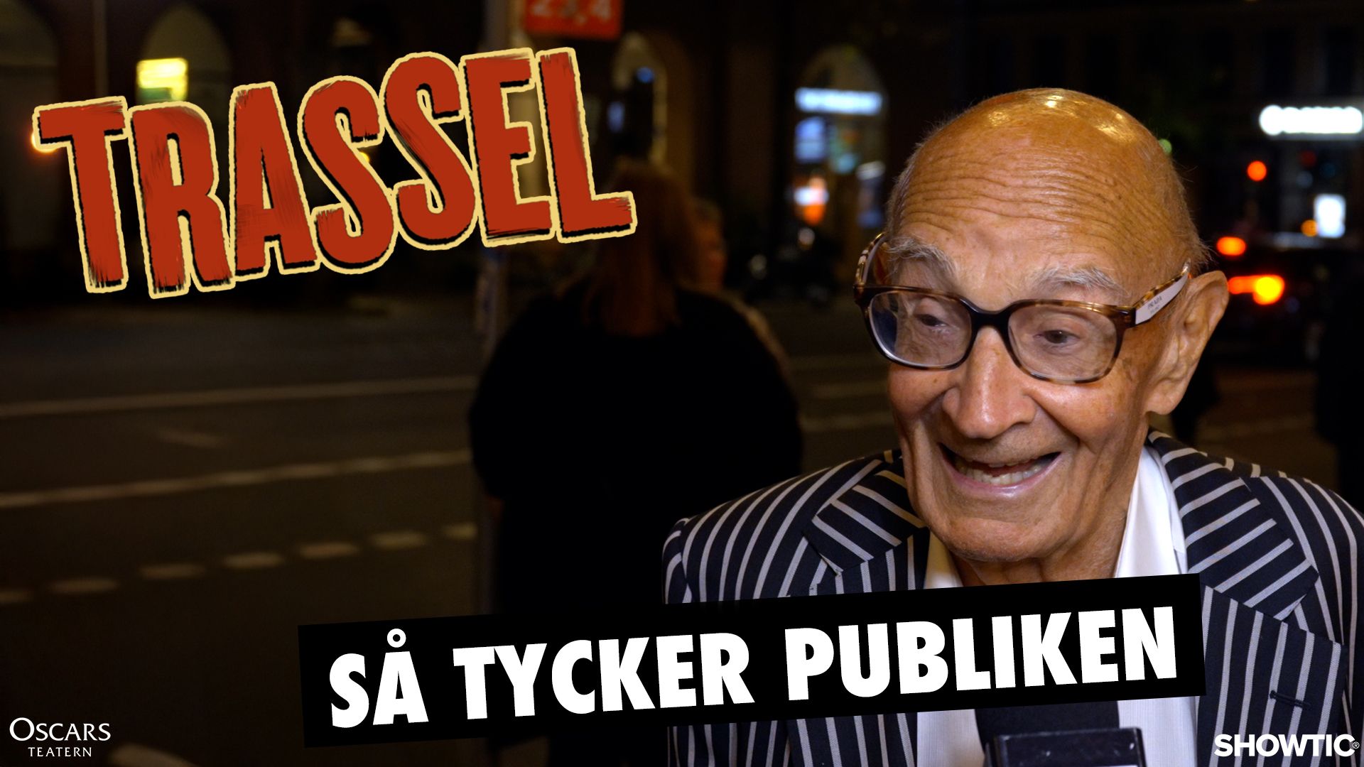 Thumbnail bild tagen från röda mattan premiären för Trassel på Oscarsteatern