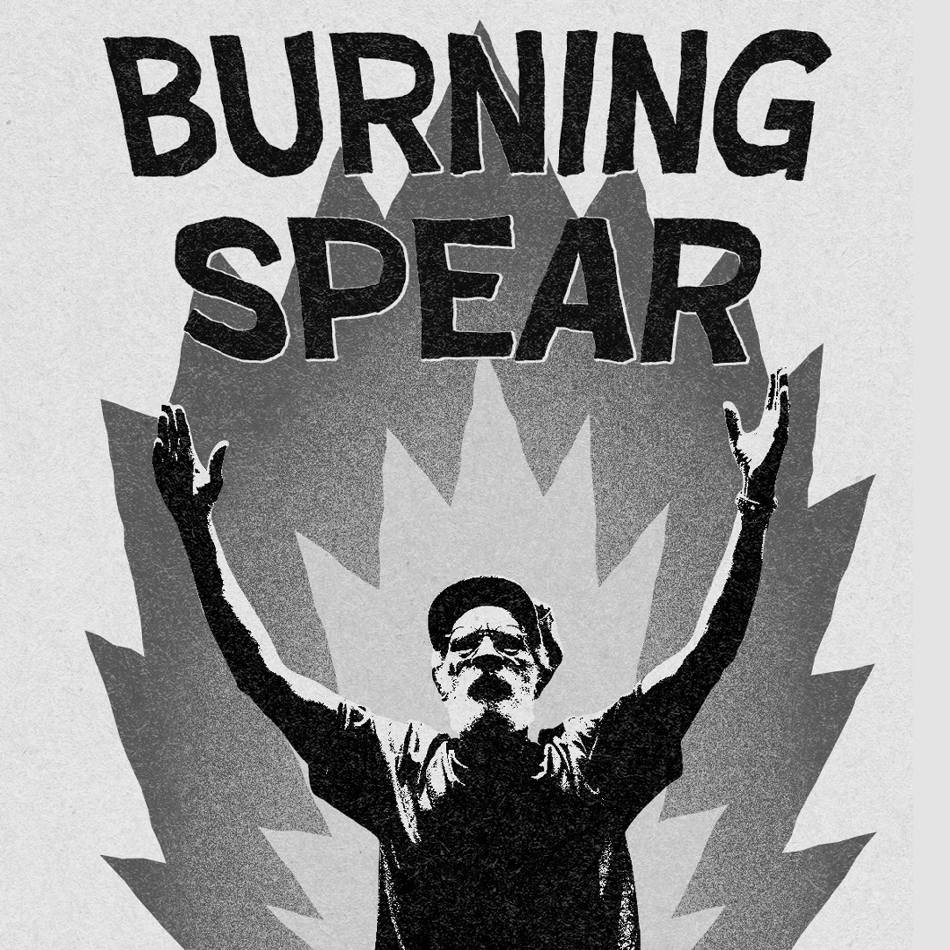 Manér för Burnings Spear som spelar på Börsen