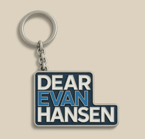 Nyckelring med texten Dear Evan Hansen