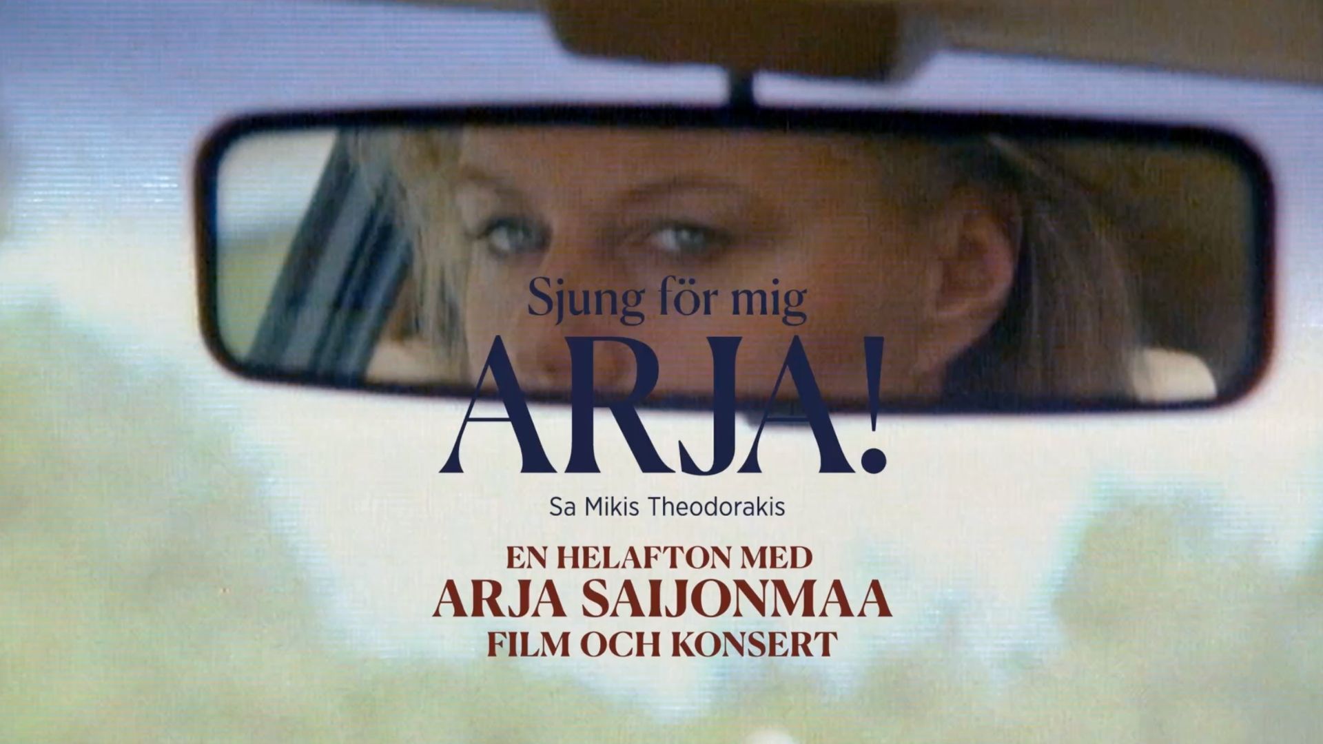 Trailer till föreställningen "Sjung för mig ARJA! sa Mikis" som sätts upp på Oscarsteatern i Stockholm. Filmen visar olika scener från dokumentären om Arja Saionmaa
