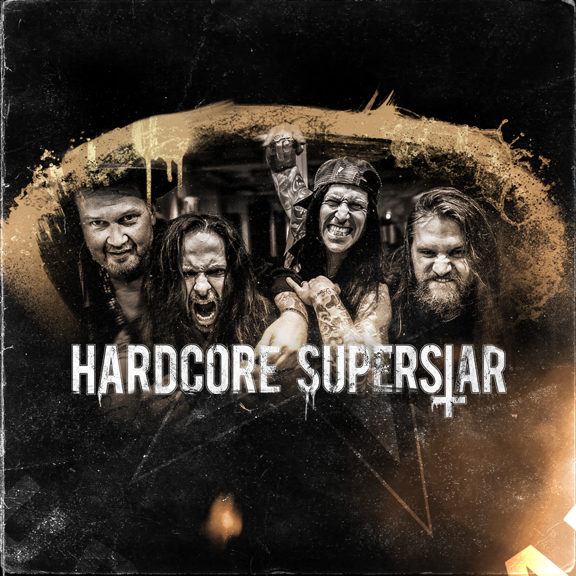 Manér för Hardcore Superstar - Dirty Halo Tour som spelar på Börsen Stockholm 5 november