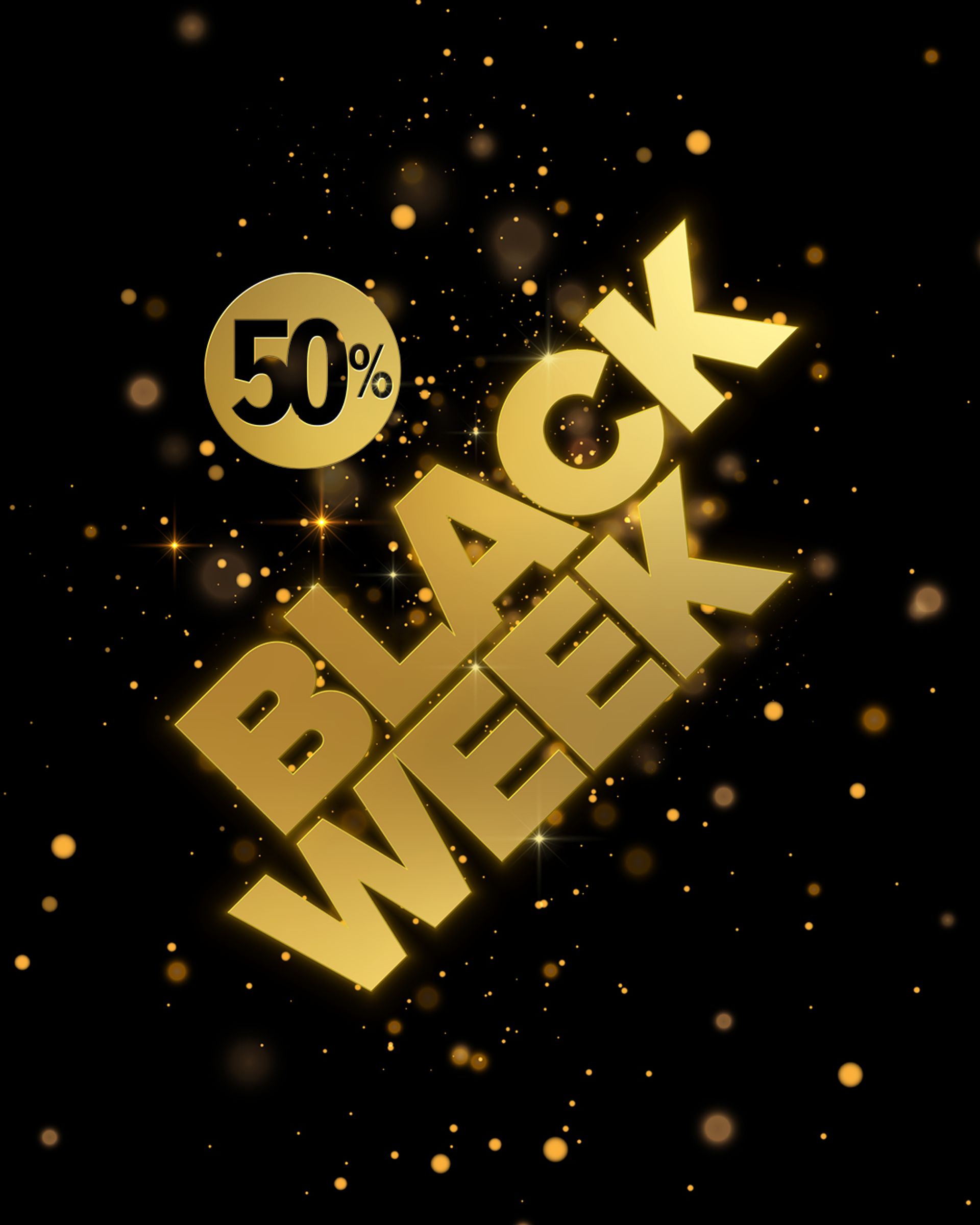 Showtic Black week 50% rabatt