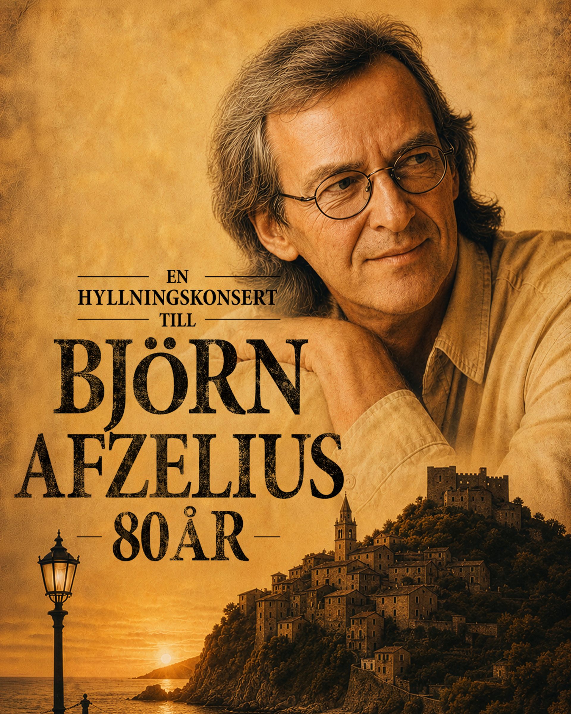 Manér för En hyllningskonsert till Björn Afzelius.