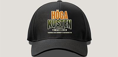 Merch-keps med logotype för Höga Kusten