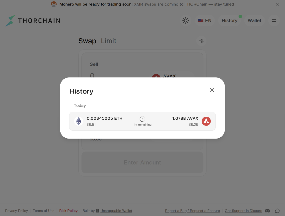 Image showing the swap being performed