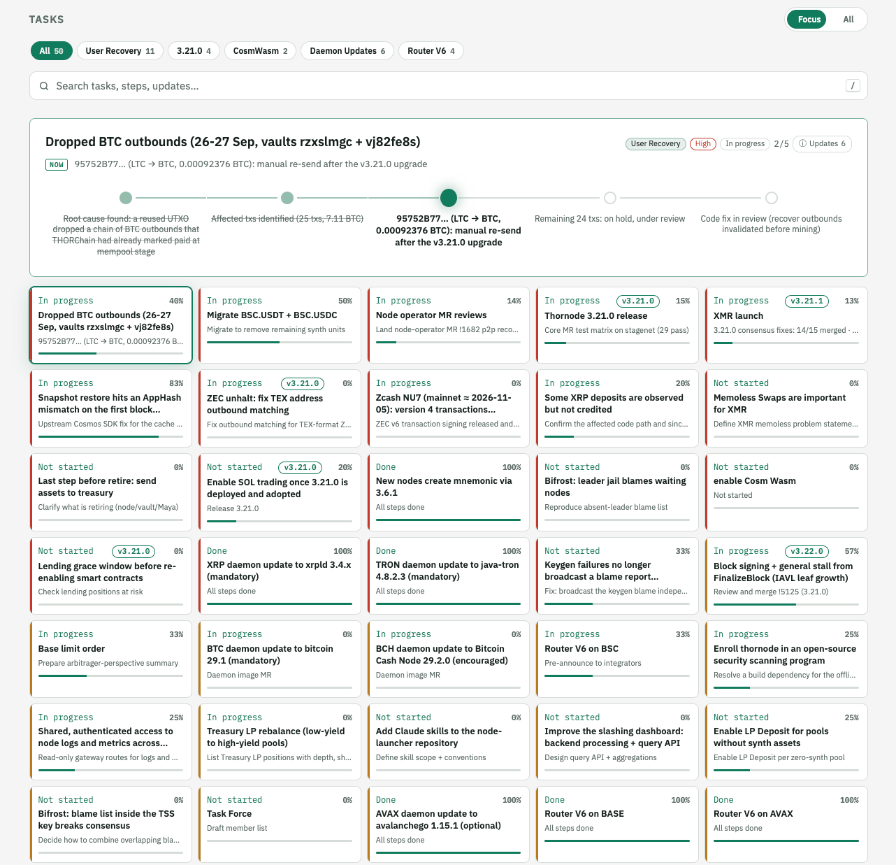 DEVOPS DASHBOARD SCREENSHOT