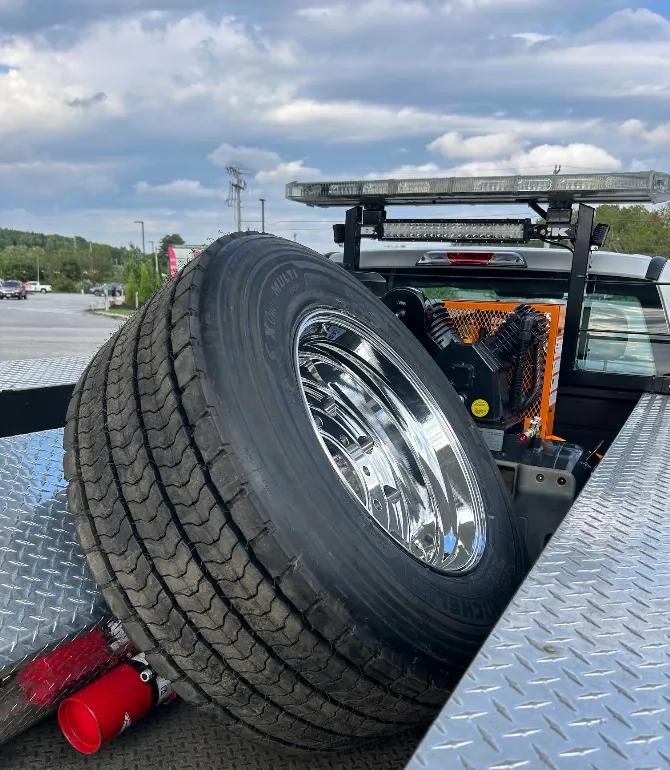 Replacement truck tire