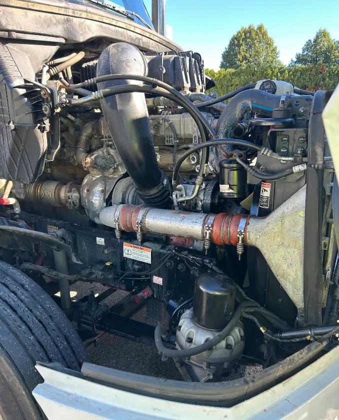 Truck engine inspection