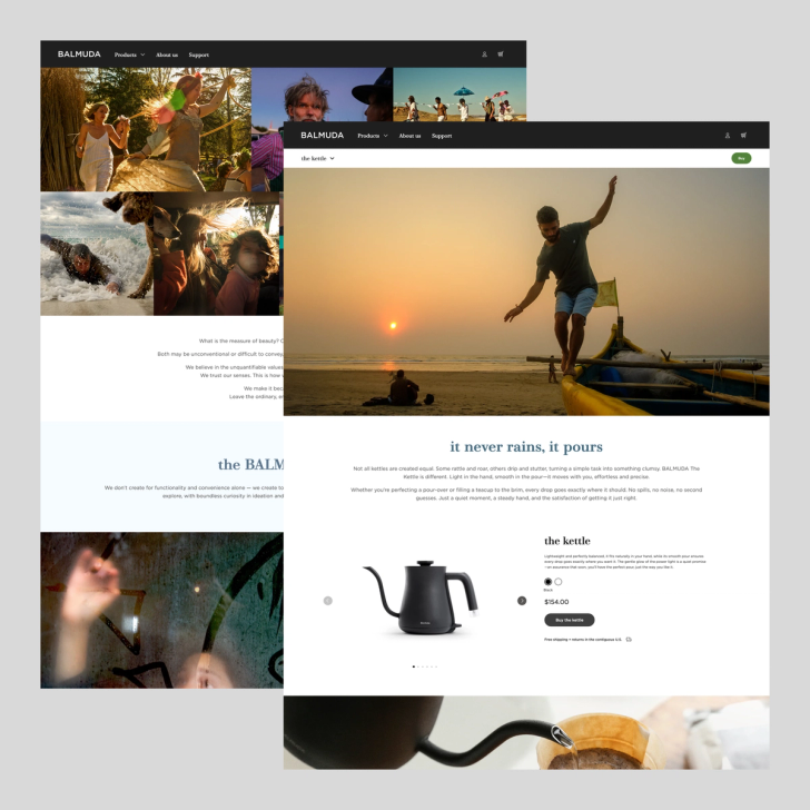Screenshot 2 of us.balmuda.com