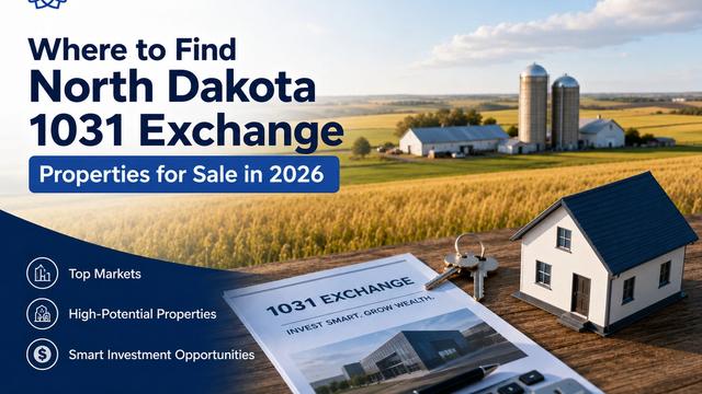 North Dakota 1031 Exchange Properties for Sale in 2026 