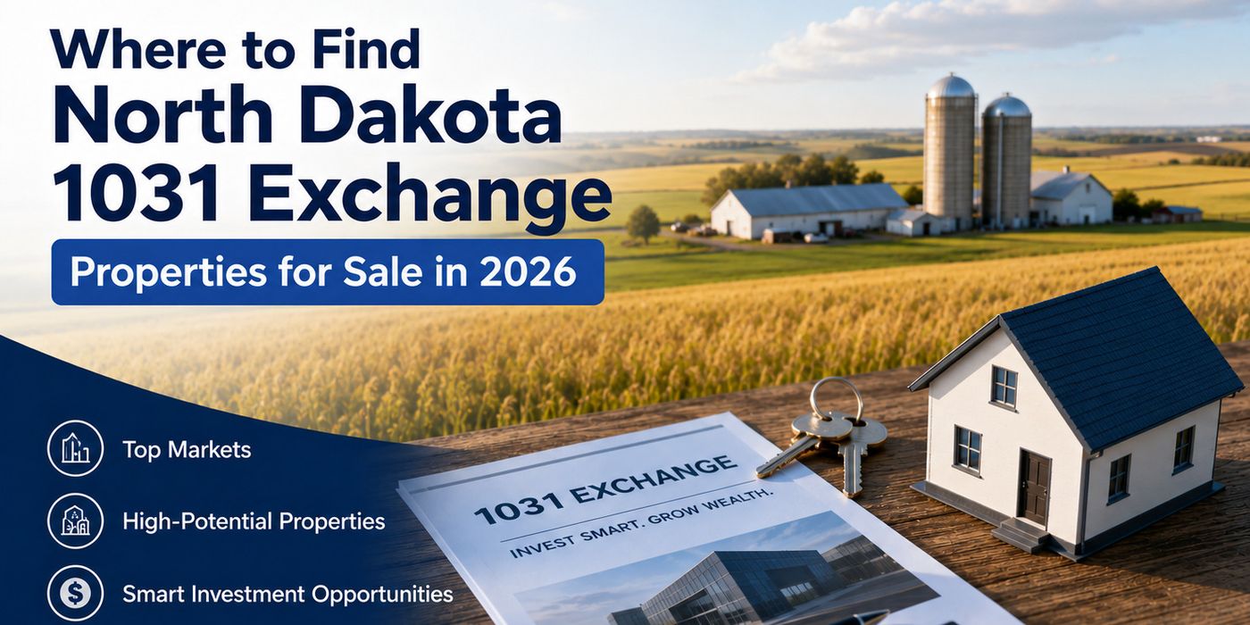 North Dakota 1031 Exchange Properties for Sale in 2026 
