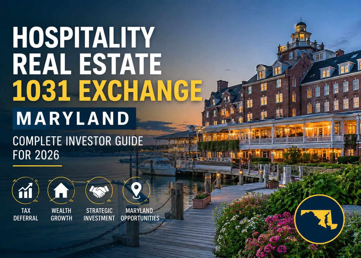 Hospitality Real Estate 1031 Exchange Maryland 2026